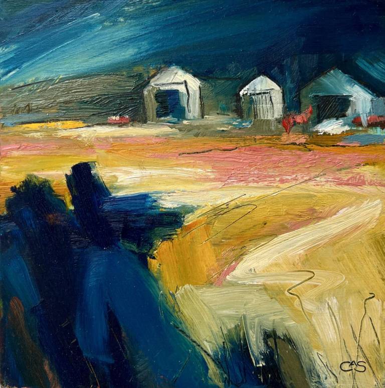 Huts on the Shore - Charlotte Sainsbury