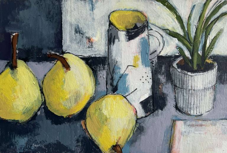 Three Yellow Pears - Charlotte Sainsbury