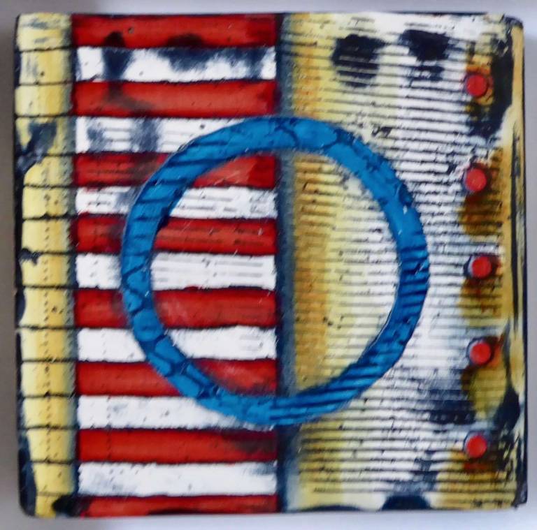 Small Plaster Tile 9 - Charlotte Sainsbury