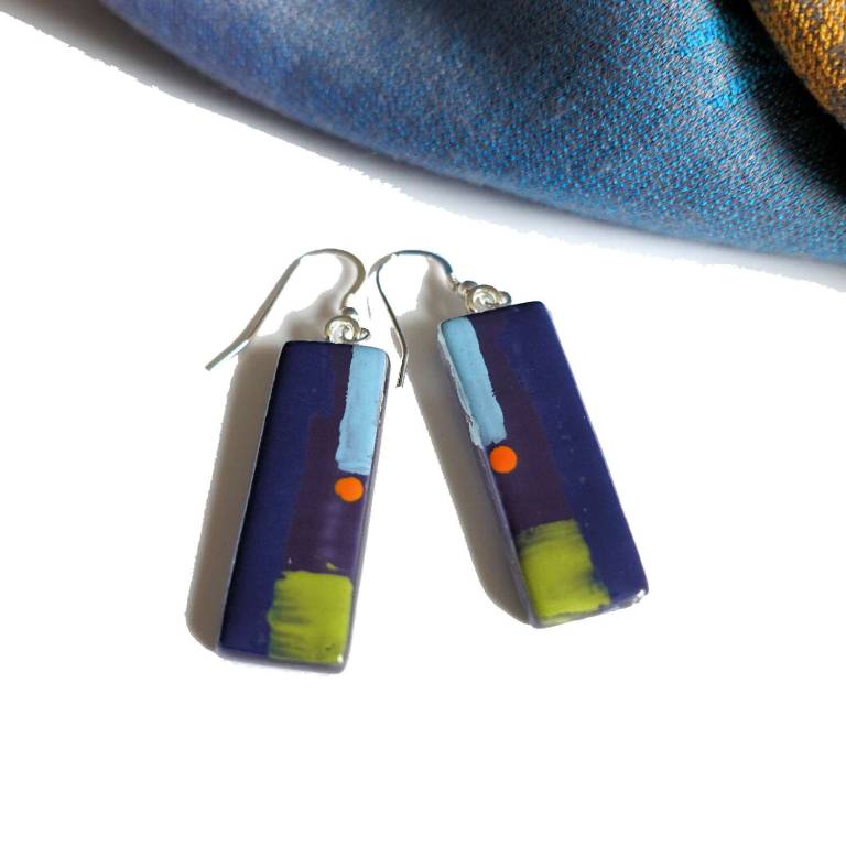 Borders Earrings - Jenny Hoole