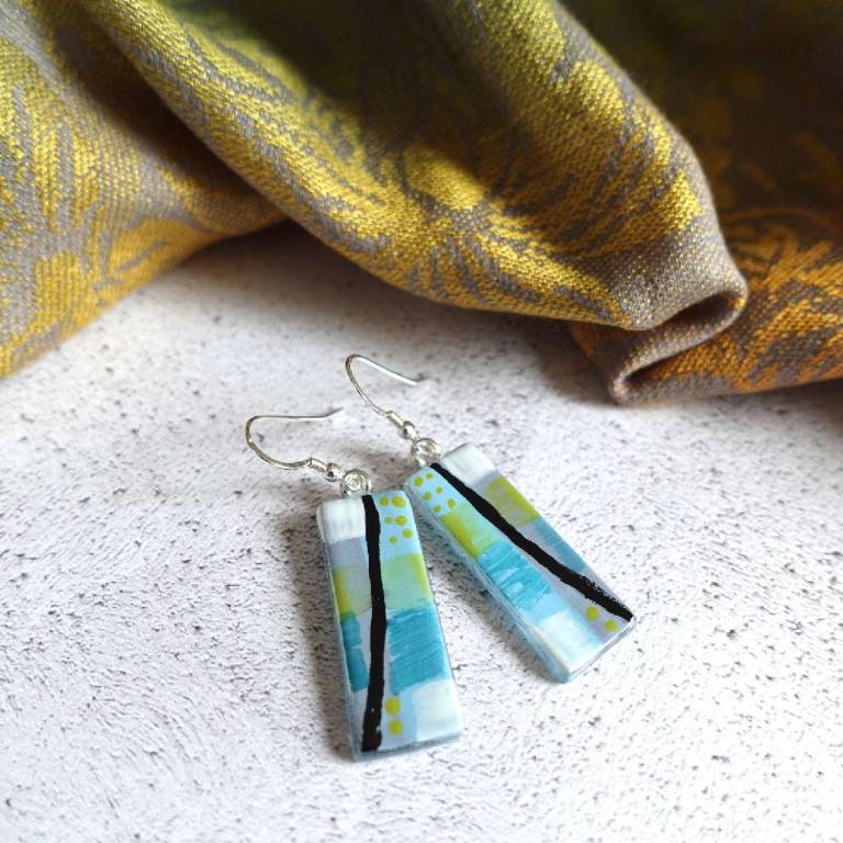 Melon Path Earrings - Jenny Hoole