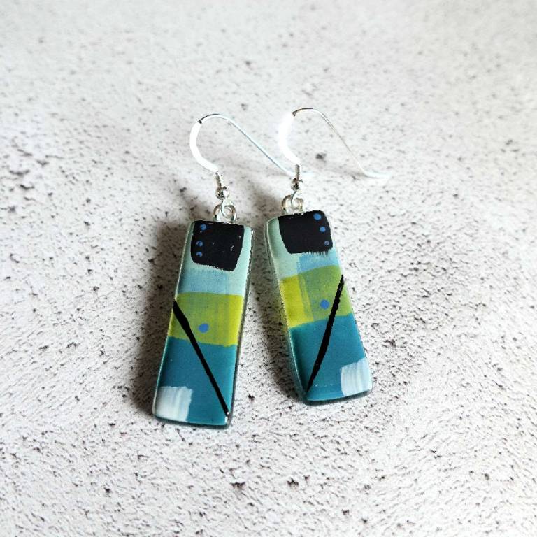 Wet Paving Earrings - Jenny Hoole