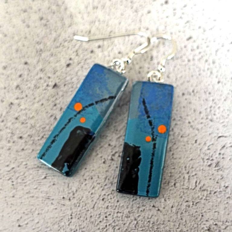 Coastal Path Earrings - Jenny Hoole