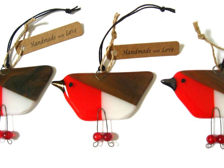 Hanging Robin decoration - Jenny Hoole