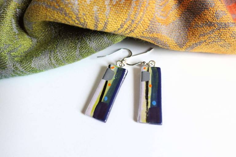 Sliders Earrings - Jenny Hoole