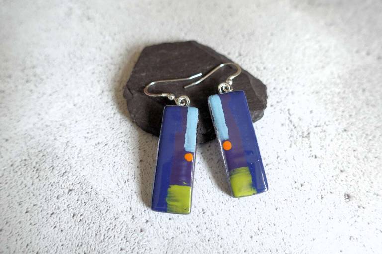 Borders Earrings - Jenny Hoole