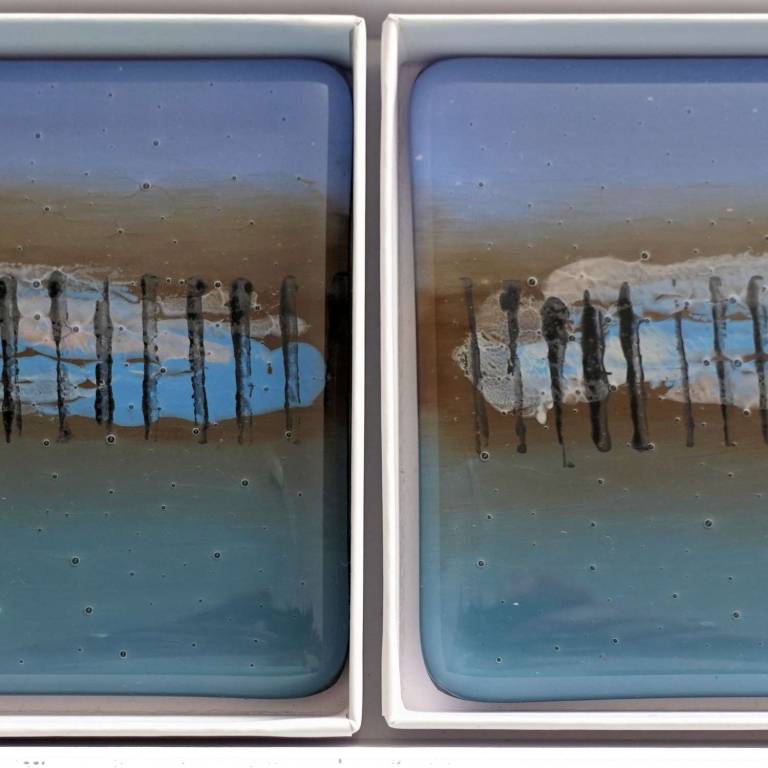 Abstract Minis - Sea Wall - Jenny Hoole