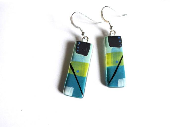 Wet Paving Earrings - Jenny Hoole