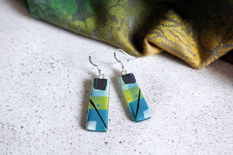 Wet Paving Earrings - Jenny Hoole