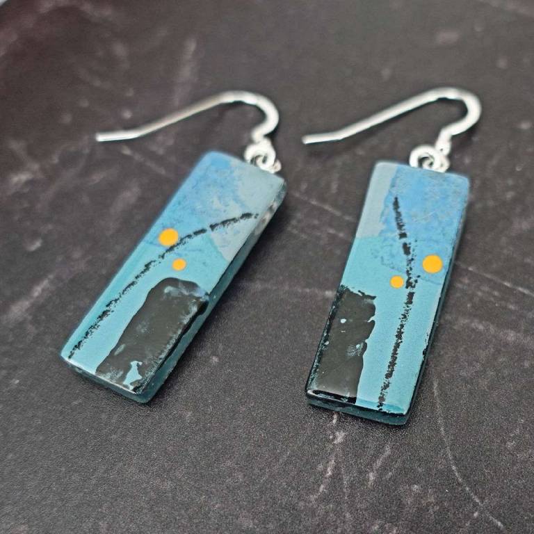 Coastal Path Earrings - Jenny Hoole