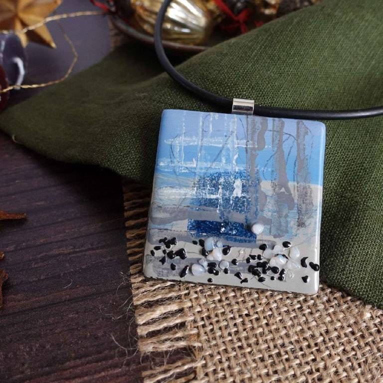 Grid Sands Necklace - Jenny Hoole