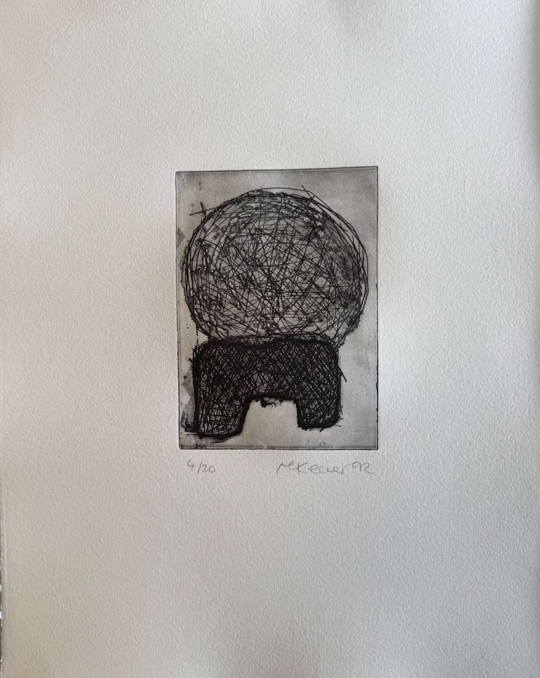 THIRTEEN ETCHINGS NO 6 - IAN McKeever