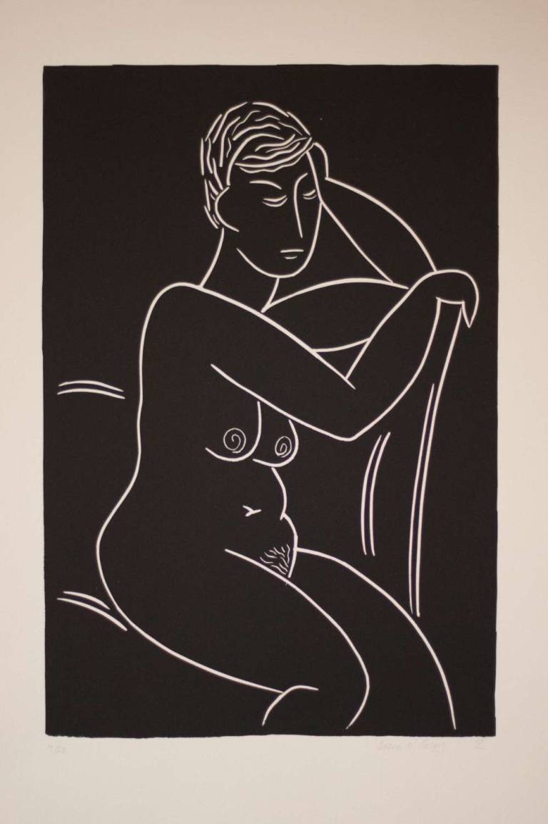 SEATED NUDE. PP. PP1 - Breon O'Casey