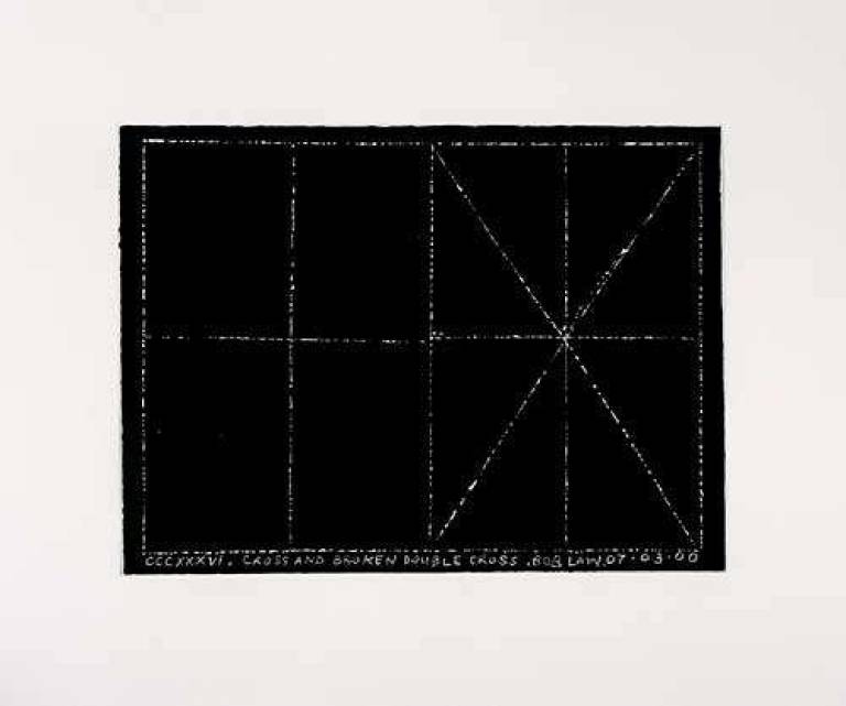 Cross and broken double cross - BOB LAW