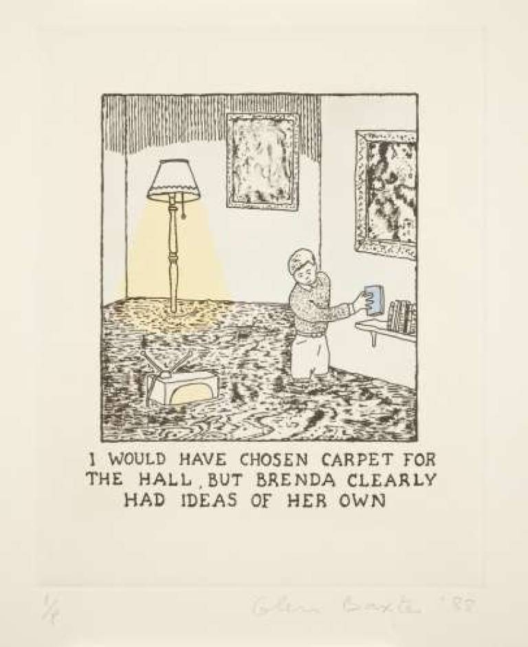 Untitled without Brenda - Glen  Baxter