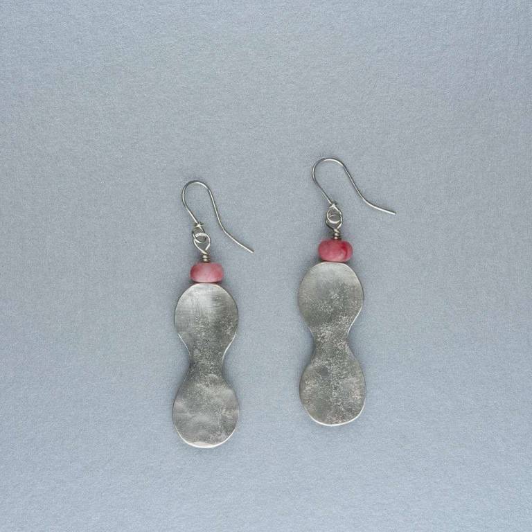 silver earrings - Duibhne Gough