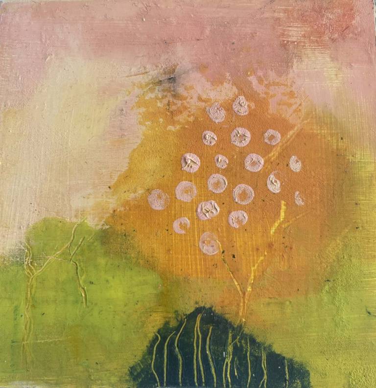 Shapes of Summer tryptich - Bev Campbell