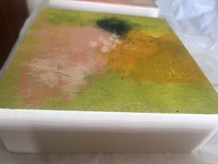 Shapes of Summer tryptich - Bev Campbell
