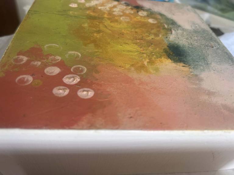 Shapes of Summer tryptich - Bev Campbell