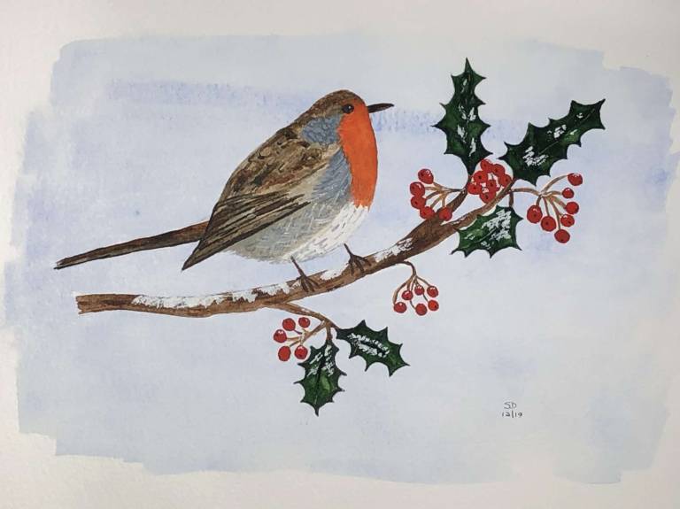 Christmas Robin - Sue L Davis