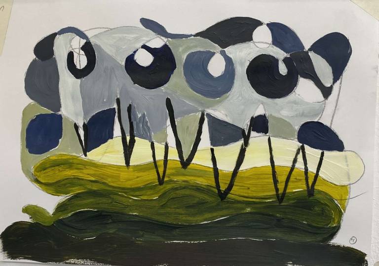 Cornwall winter - Sue L Davis