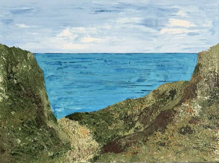 Path to the beach - Sue L Davis