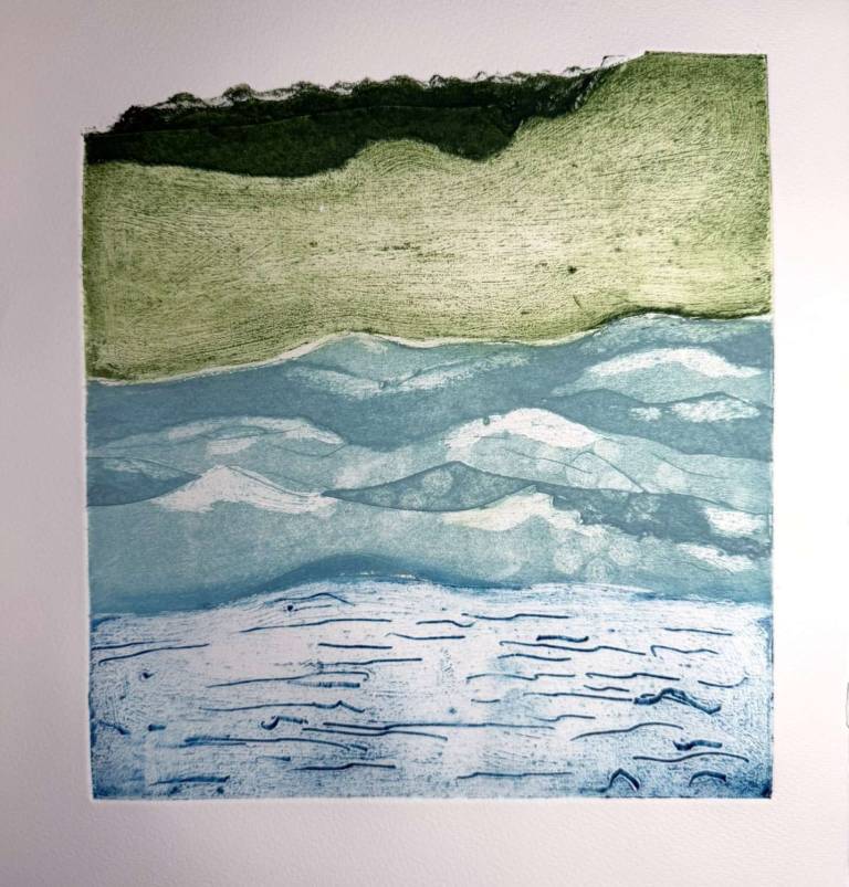 Blue Sea II - Sue L Davis