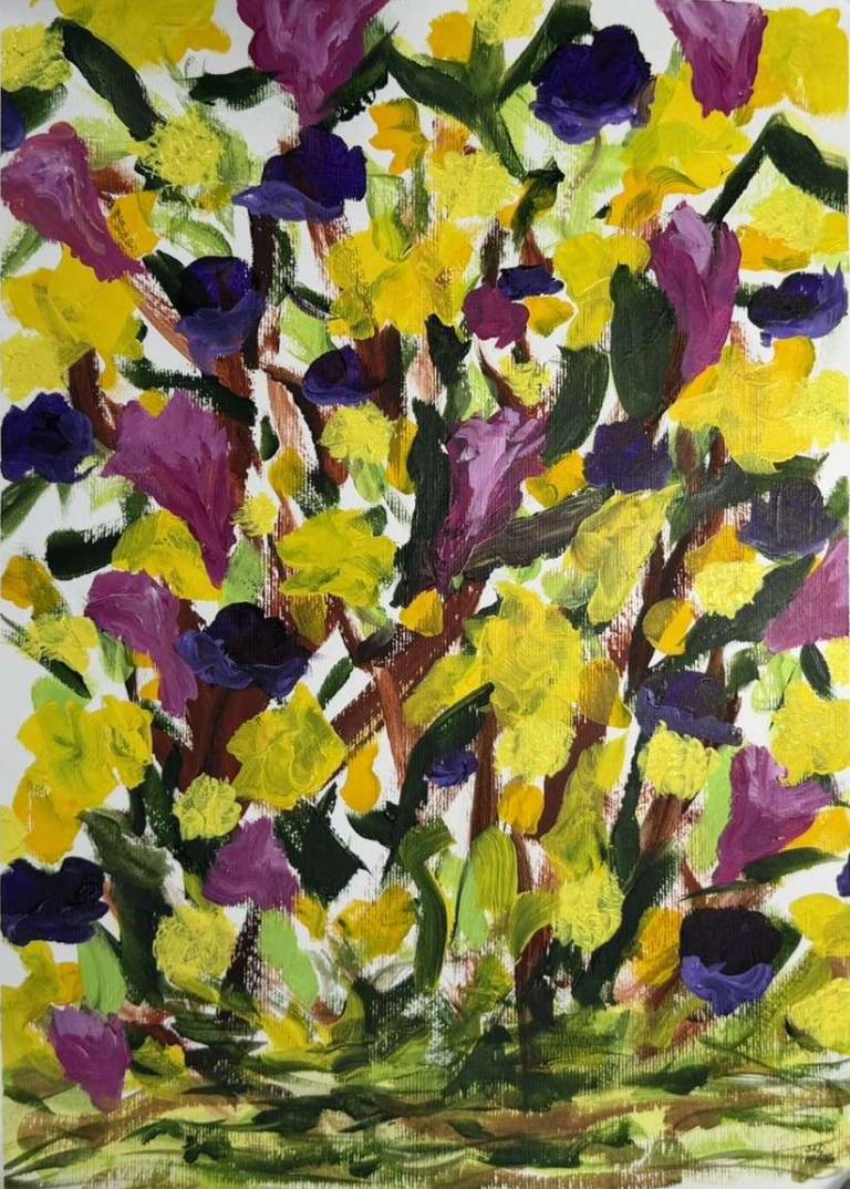 Summer border at Longwood Gardens II - Sue L Davis