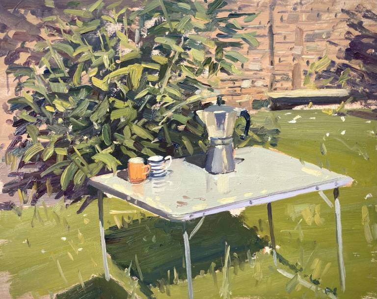 Garden Scene, Hythe (1) - Rod Major