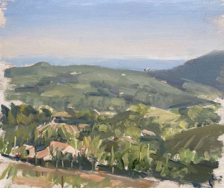 Suzette, Provence - view from Ferme St Martin - Rod Major