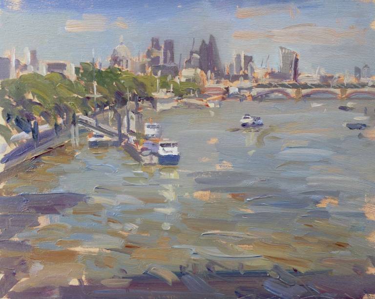 London, View from Waterloo Bridge (3) - Rod Major