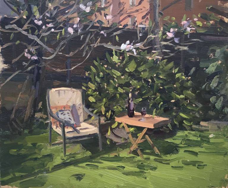 Garden Scene, Hythe (2) - Rod Major