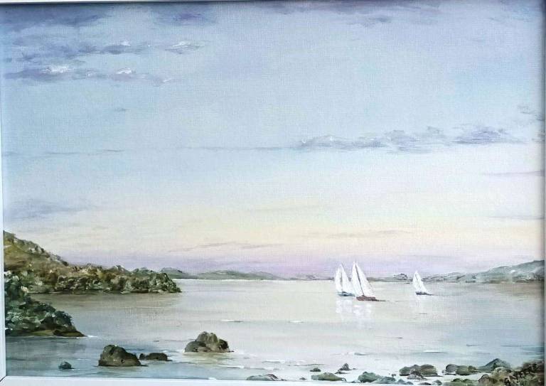 Catching the Evening Tide - Totnes Art Society