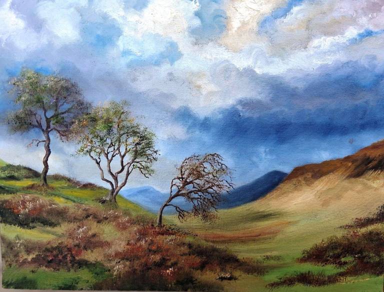 Moorland Trees - Totnes Art Society