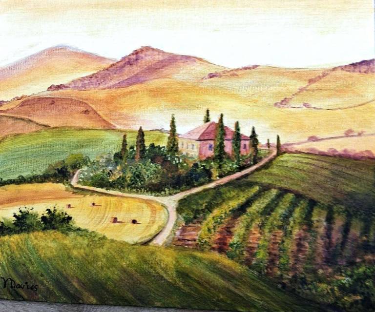 Tuscan Summer - Totnes Art Society