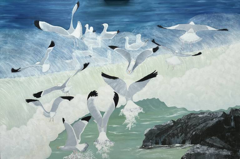 Scattering Gulls - Wendy Rylance