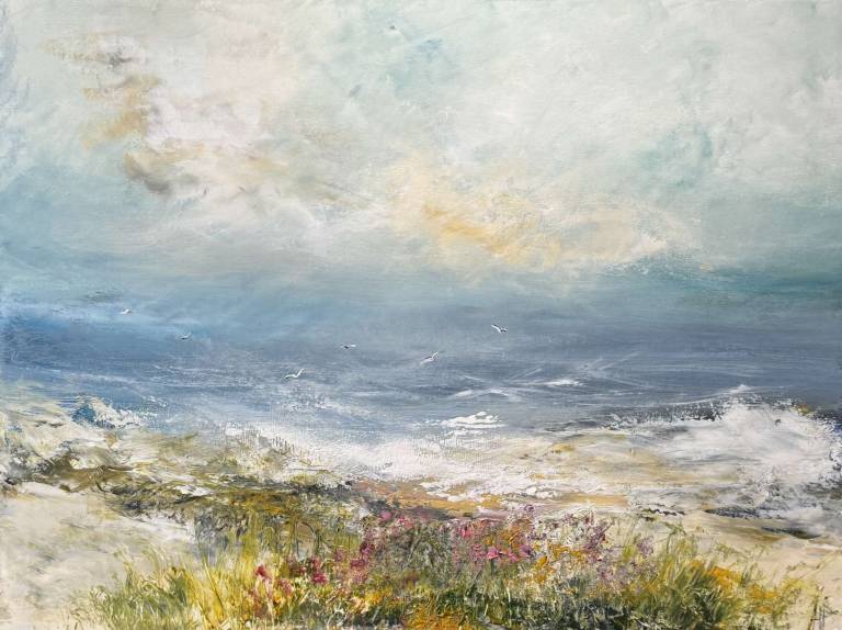 As Sea meets shore - Hettie Pittman