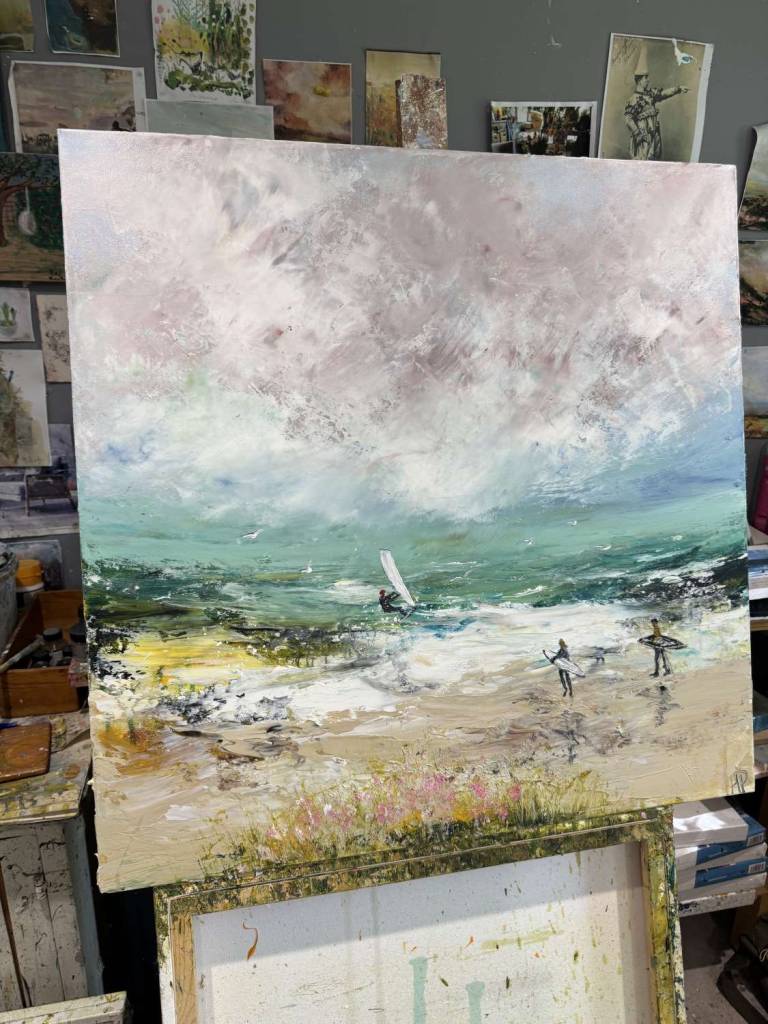 Running with the tide - Hettie Pittman