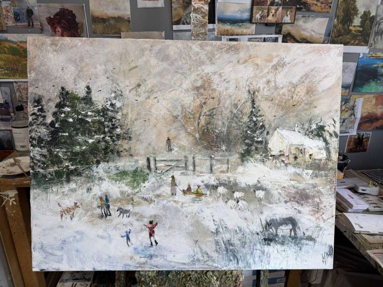 winter flurry - Hettie Pittman