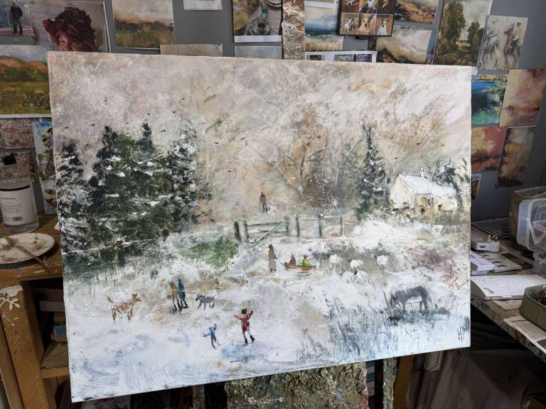 winter flurry - Hettie Pittman