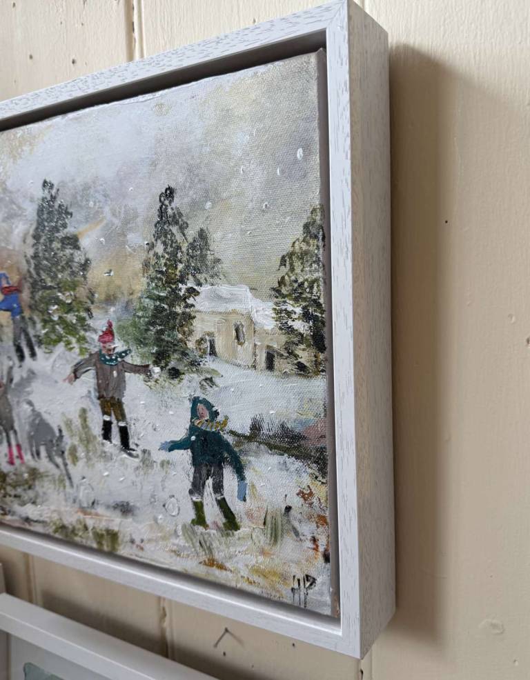 The snowball fight - Hettie Pittman