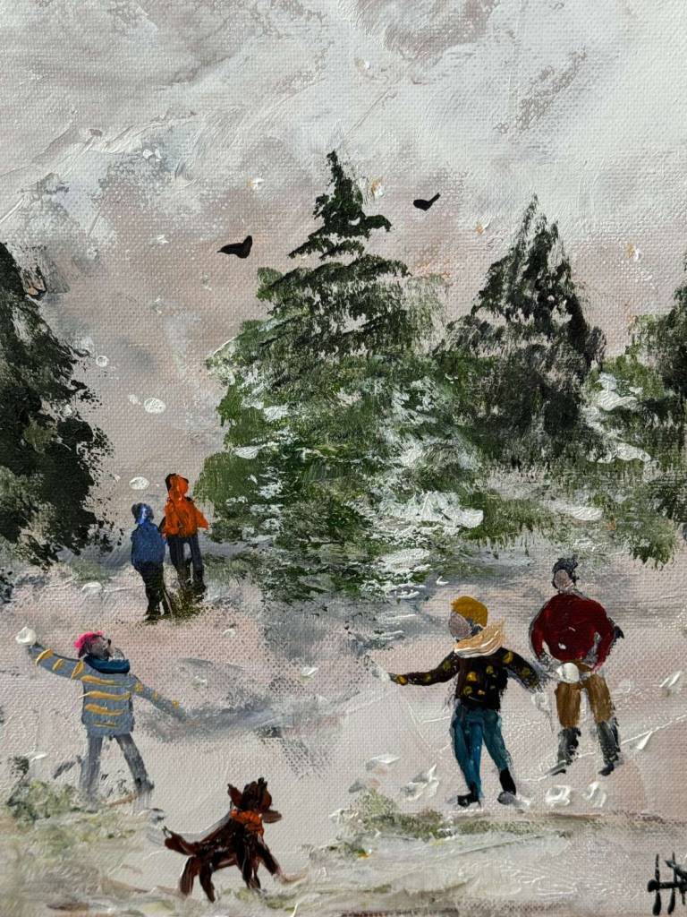 Snow Play - Hettie Pittman