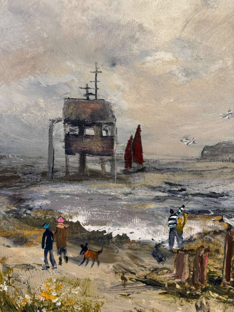 Red Sails at Rye - Hettie Pittman