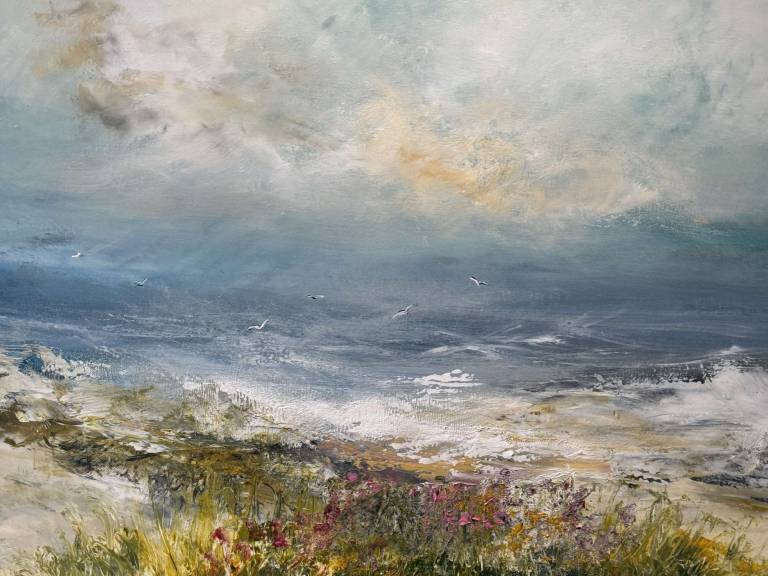 As Sea meets shore - Hettie Pittman