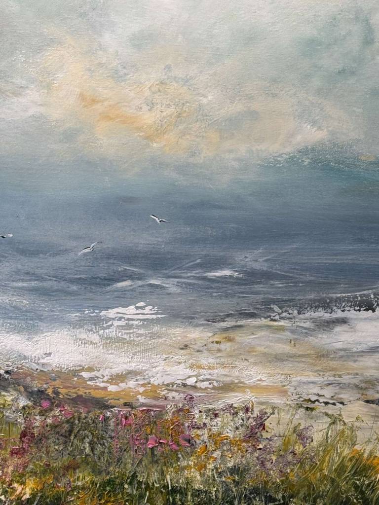 As Sea meets shore - Hettie Pittman