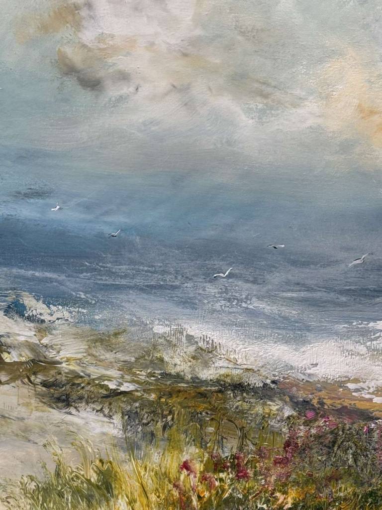 As Sea meets shore - Hettie Pittman