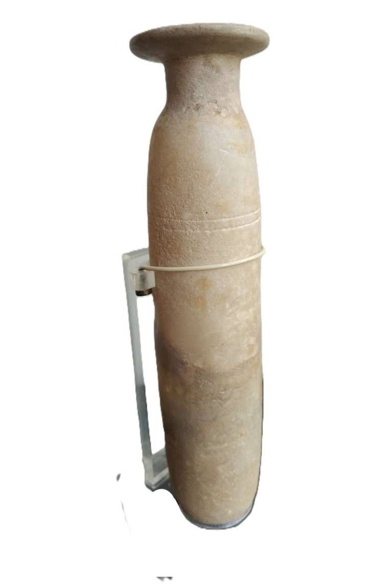 A Hellenistic Alabaster Alabastron - Egyptian Antiquities
