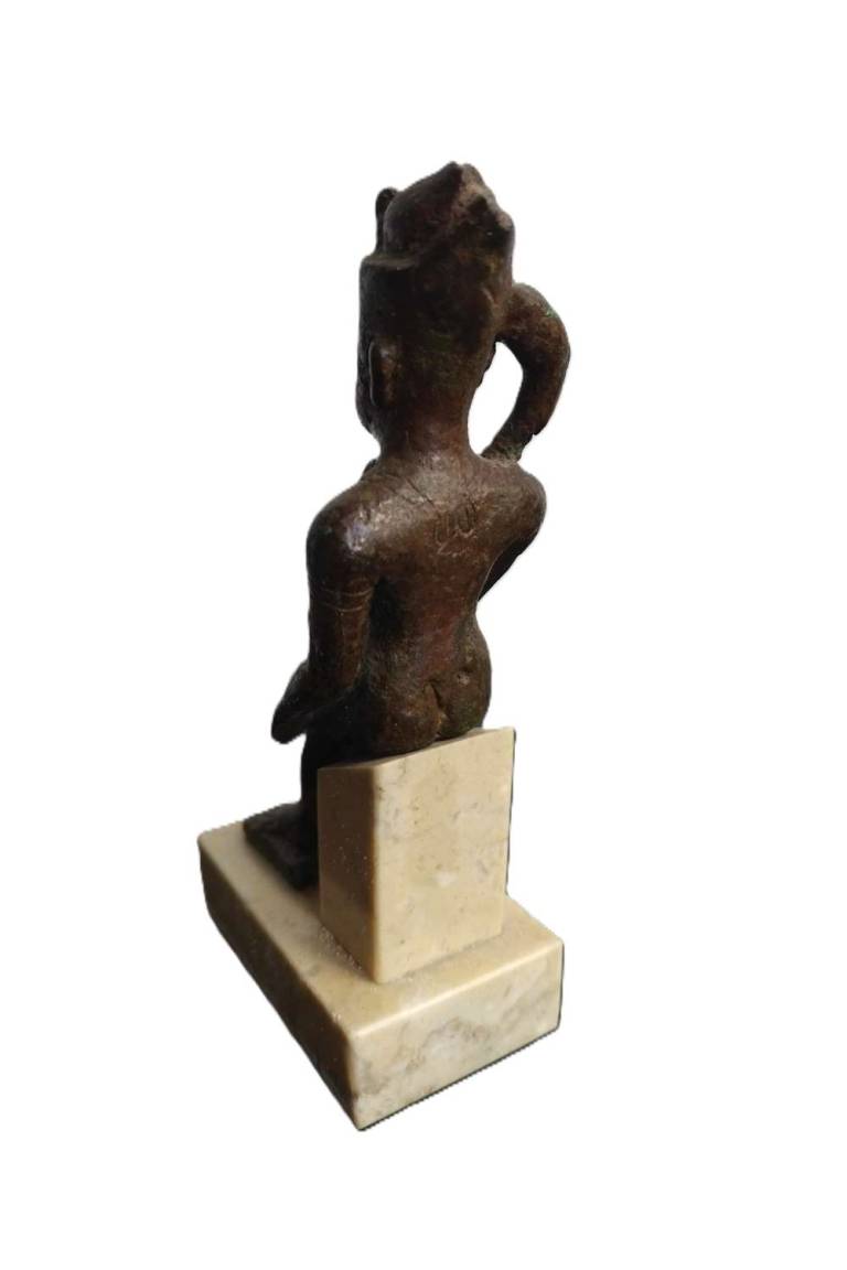 An Egyptian Bronze Figure of Harpocrates   Late Period - Egyptian Antiquities