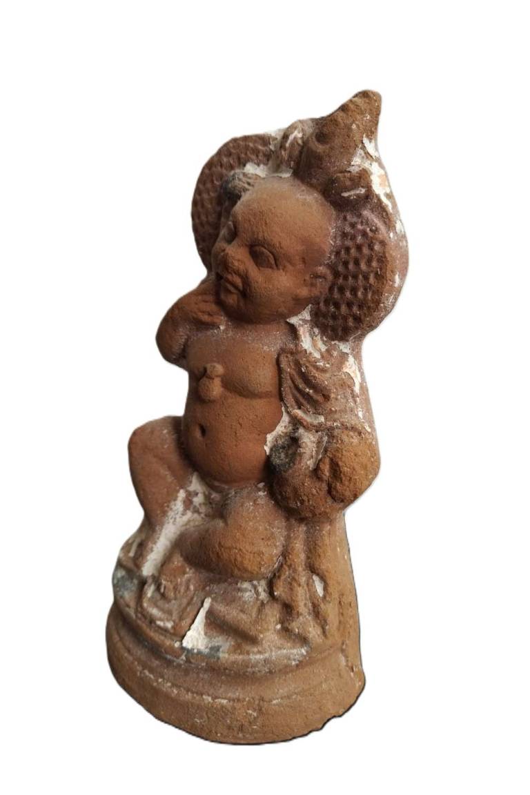A Greco-Roman Pottery figure of Harpokrates   Egypt Circa 100 BC - Egyptian Antiquities