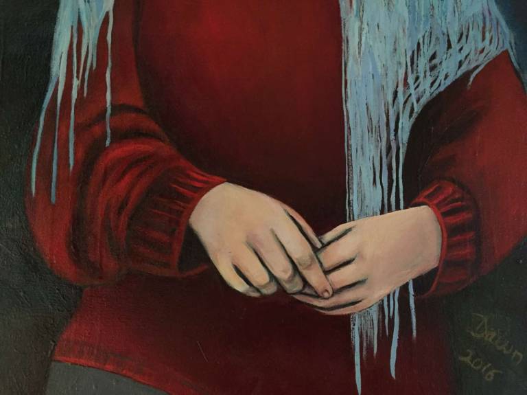 Her Blue Shawl - Dawn  Rodger